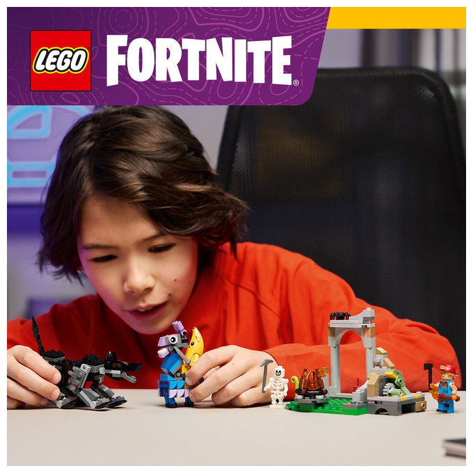 LEGO Fortnite Campo di Bananita e Starter Set Costruzioni 250 Pezzi 7+ Anni