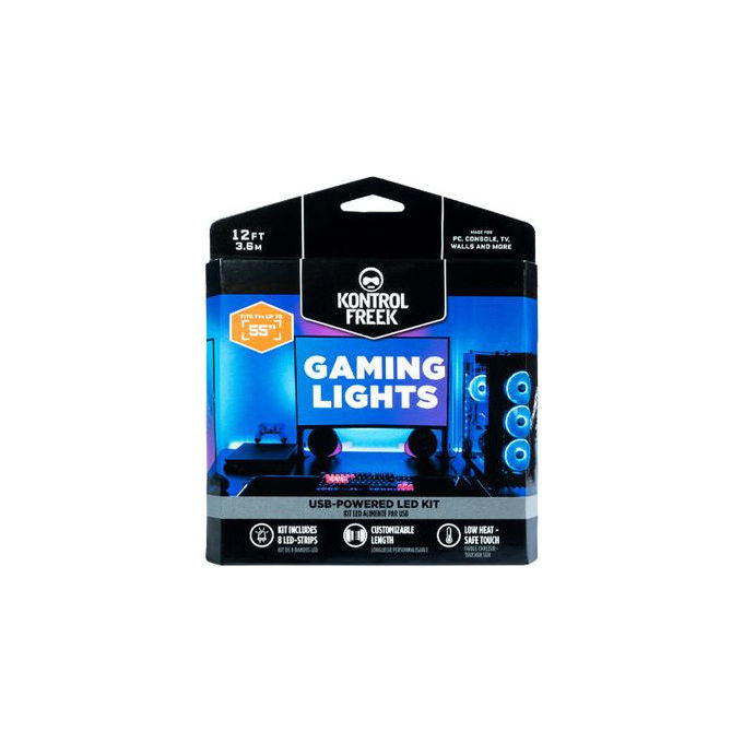 KontrolFreek Striscia LED Gaming Indiretta 3600 mm Alimentazione USB