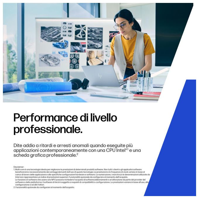 HP C8JC9ET ZBook 8 G1i Wolf Pro Security Edition Workstation mobile 14 Intel Core Ultra 7 255H 32GB RAM 1TB SSD NVIDIA RTX 500 Ada colore Argento Windows 11 Pro