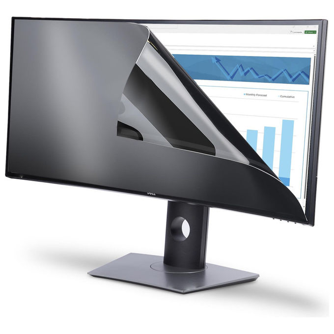 StarTech.com Filtro Privacy Curvo Per Monitor Dell P3424WE Ultrawide 21:9 Reversibile Opaco-Lucido