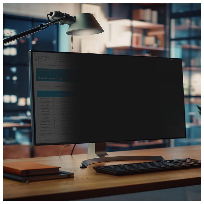 StarTech.com Filtro Privacy Curvo Per Monitor Dell P3424WE Ultrawide 21:9 Reversibile Opaco-Lucido