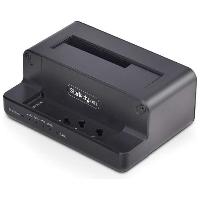 StarTech.com Duplicatore SSD M.2 NVMe a 2.5-3.5 SATA Clonatore Autonomo Bidirezionale Doppio Slot