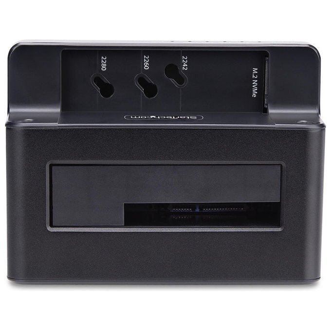 StarTech.com Duplicatore SSD M.2 NVMe a 2.5-3.5 SATA Clonatore Autonomo Bidirezionale Doppio Slot