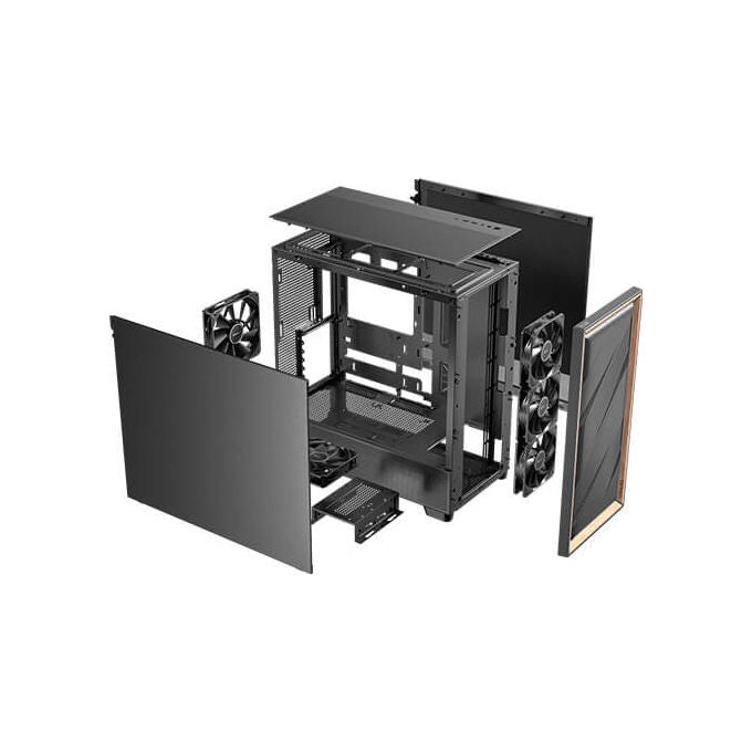 Antec Case Midi Tower Nero Legno FLUX SE