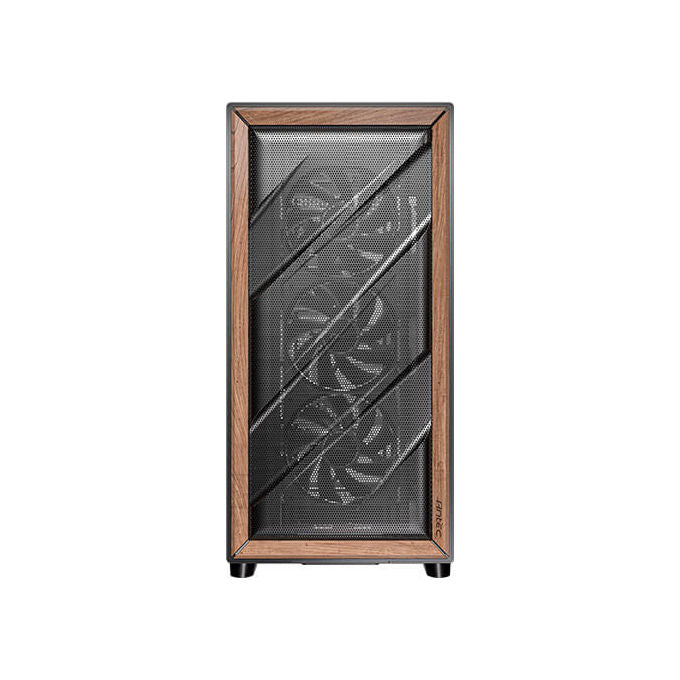 Antec Case Midi Tower Nero Legno FLUX SE