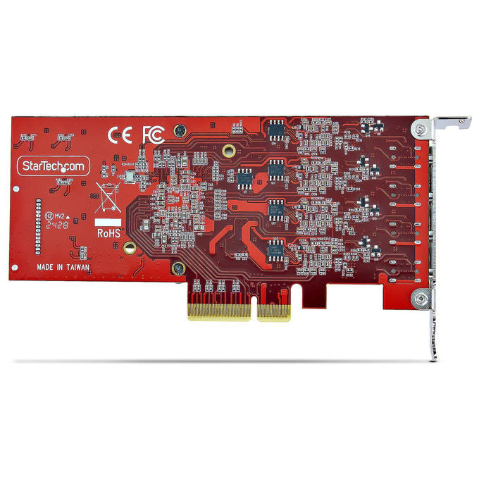 StarTech.com Scheda PCIe USB-C 4 Porte USB 3.2 10Gbps 4 Controller Indipendenti