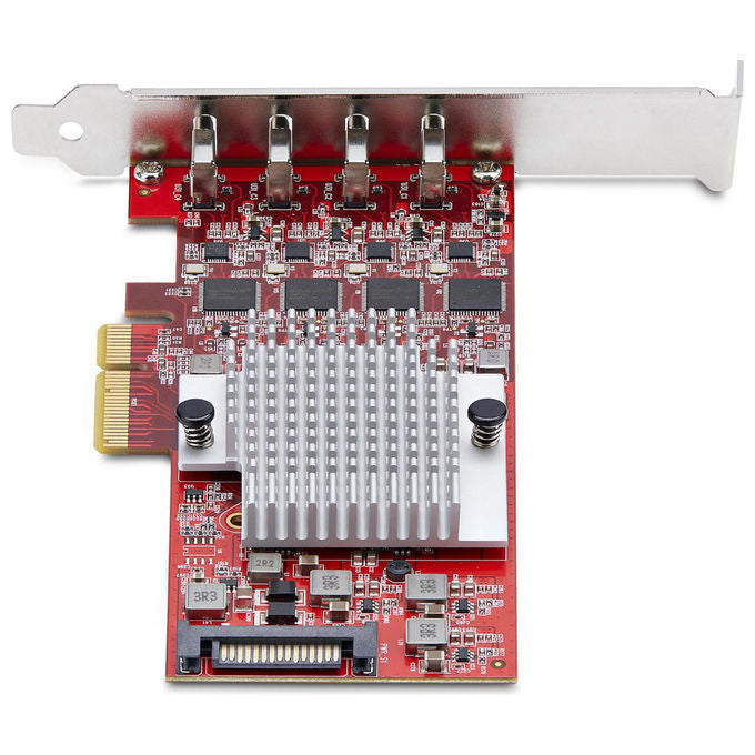 StarTech.com Scheda PCIe USB-C 4 Porte USB 3.2 10Gbps Espansione PCI Express Windows-Linux-macOS