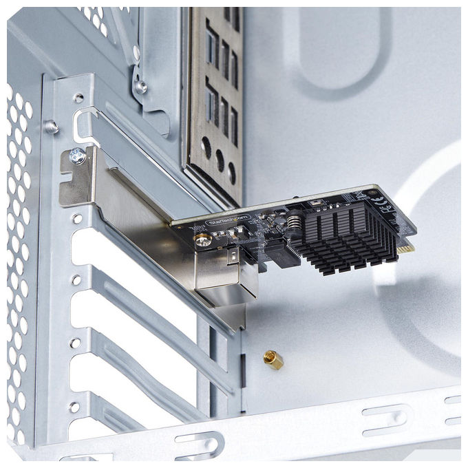 StarTech.com Scheda di Rete PCIe Gigabit Ethernet 5G 1 Porta