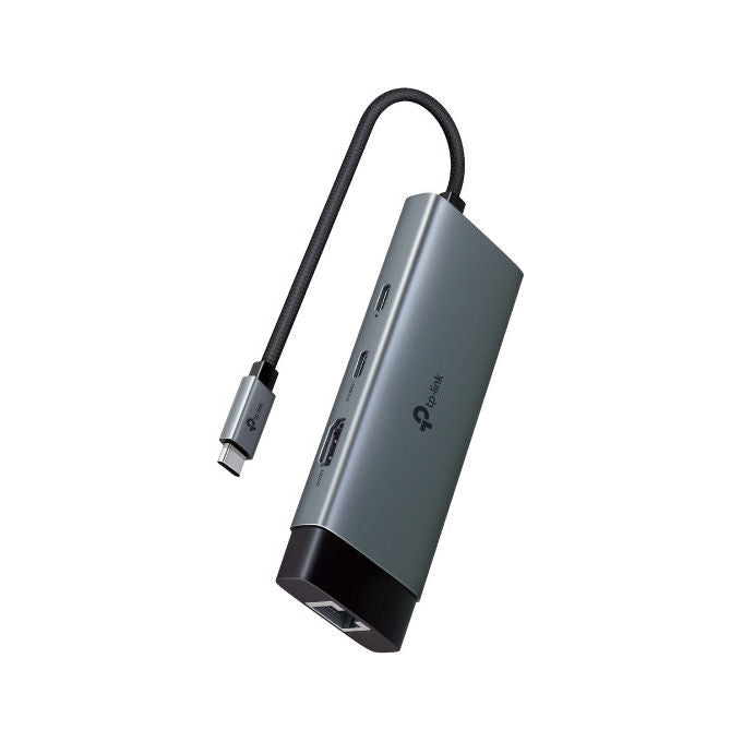 TP-Link Hub USB Type-C 6 Porte Grigio