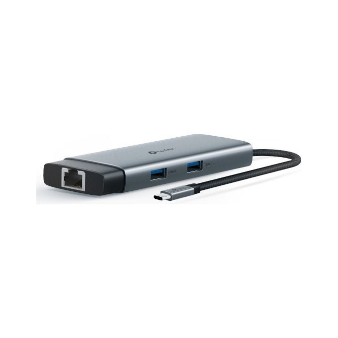 TP-Link Hub USB Type-C 6 Porte Grigio