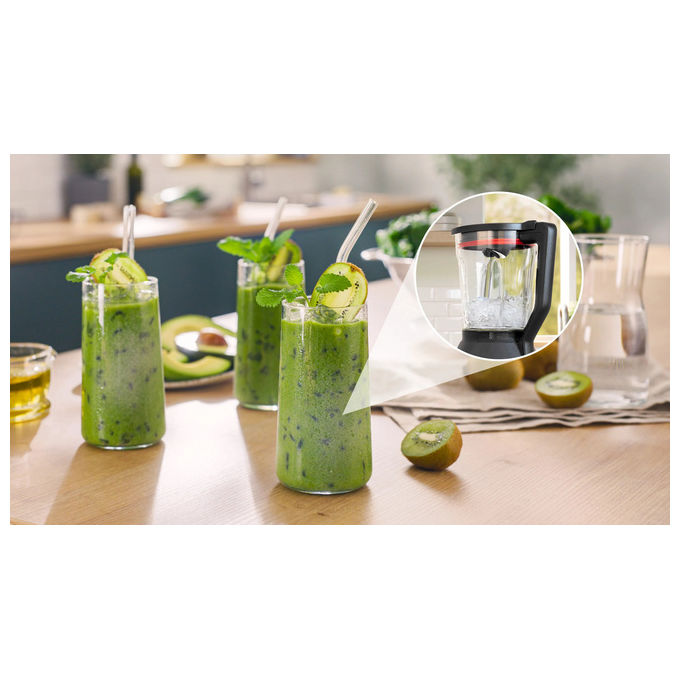 Bosch Frullatore Serie 6 MMB6652B 2 L 1800 W Nero