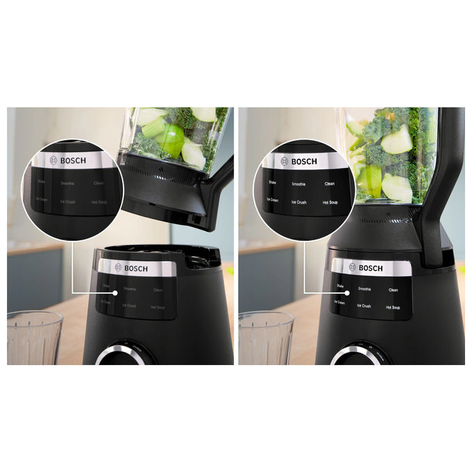 Bosch Frullatore Serie 6 MMB6652B 2 L 1800 W Nero
