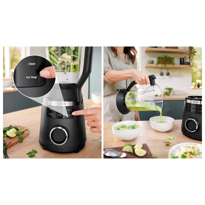 Bosch Frullatore Serie 6 MMB6652B 2 L 1800 W Nero