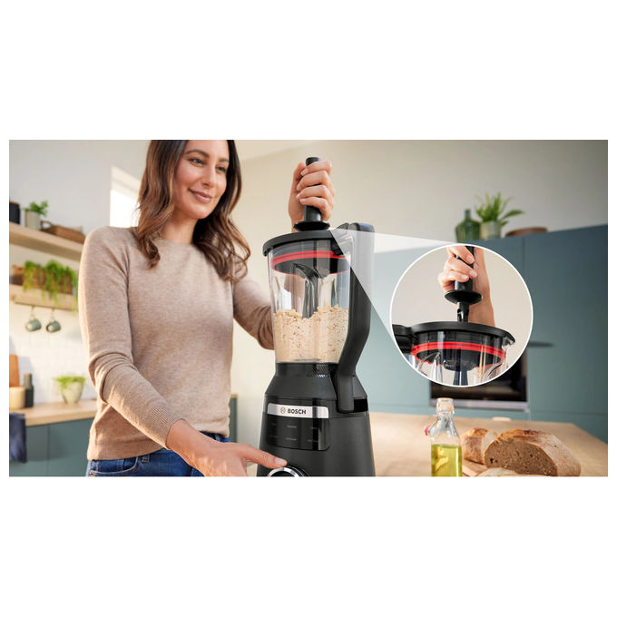 Bosch Frullatore Serie 6 MMB6652B 2 L 1800 W Nero