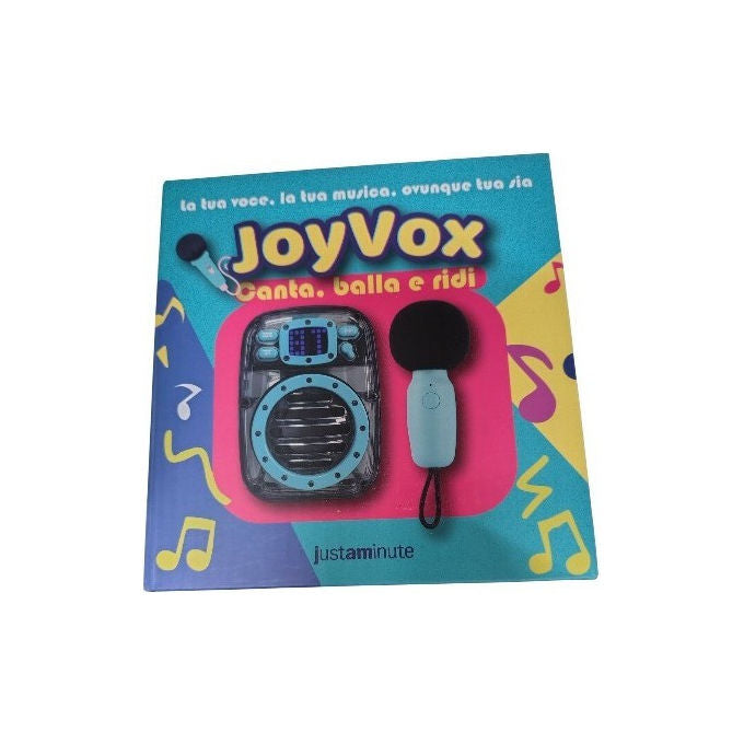 Lowell Altoparlante Karaoke JoyVox Rosa Cassa Wireless Super Bass con Microfono
