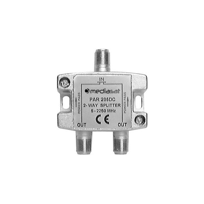 Humax Partitore Passivo a 2 Uscite Mediasat PAR 205 DC Accessorio TV Digitale