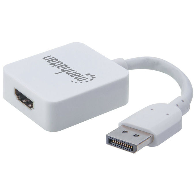 Manhattan Cavo Adattatore Video 011 m DisplayPort HDMI Tipo A Standard Bianco