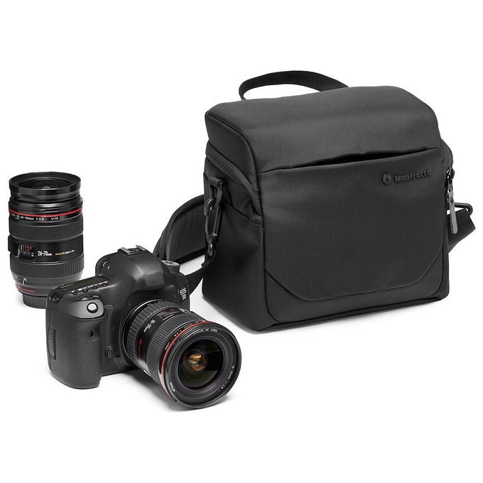 Manfrotto Borsa a Spalla Custodia per Fotocamera Nero per Reflex