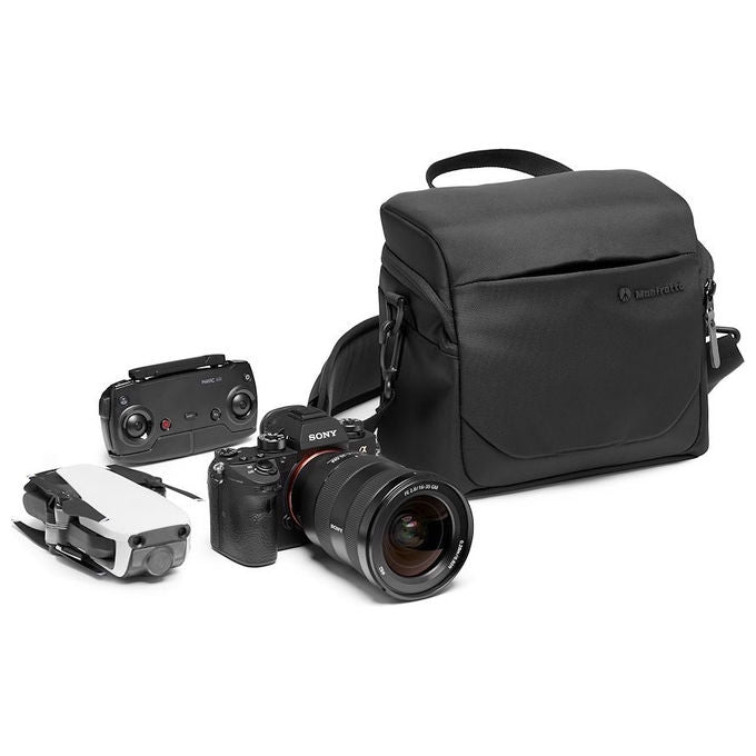 Manfrotto Borsa a Spalla Custodia per Fotocamera Nero per Reflex