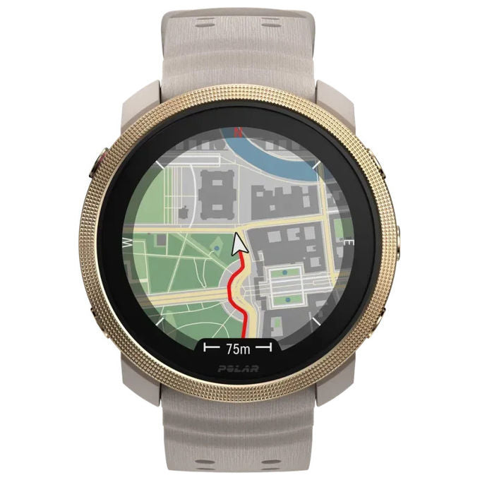Polar Vantage M3 Orologio Smart Display AMOLED 1.28'' GPS Oro e Beige