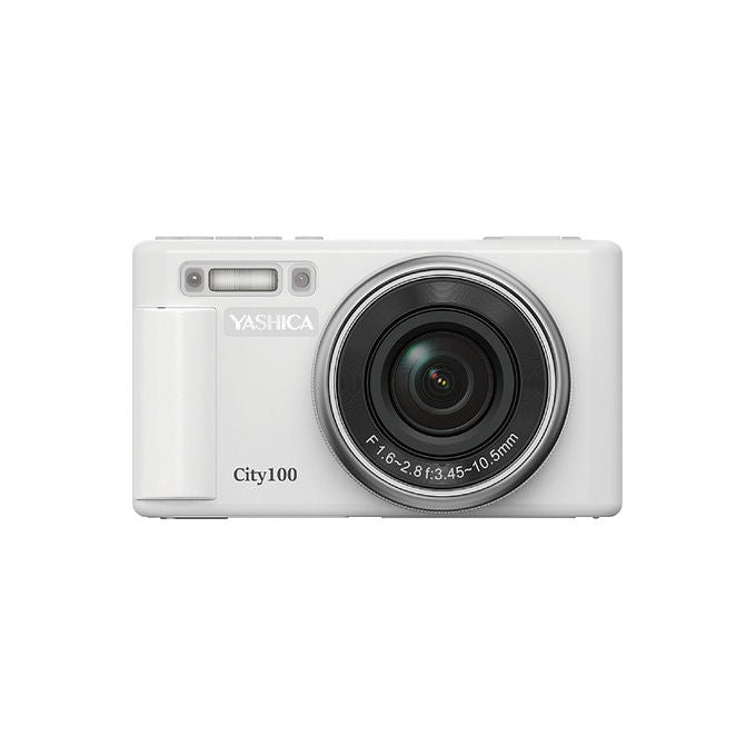Yashica City 100 Fotocamera Compatta 72 MP CMOS Argento Bianco