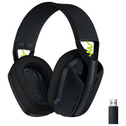 Logitech G435 Lightspeed Cuffie Gaming Wireless Bianco e Nero Memory Foam