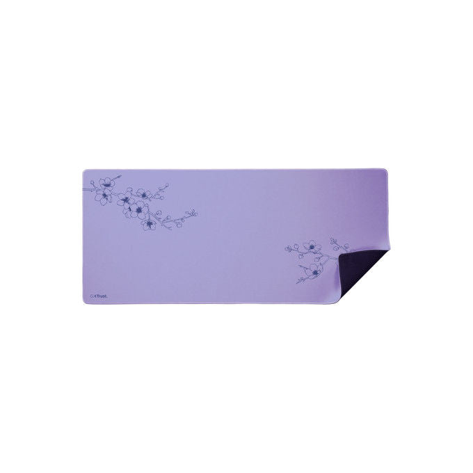 Trust Tappetino Mouse Gaming XXL 90x43 cm Viola e Blu