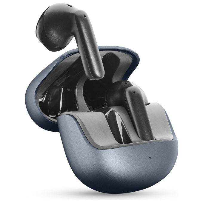Cellularline Auricolari Bluetooth Custodia di Ricarica Call Purely Tecnologia ENC Neri