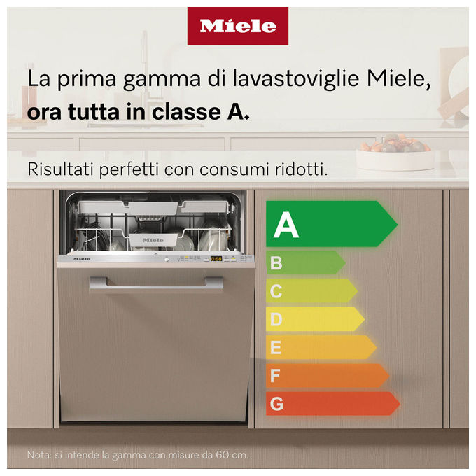 [ComeNuovo] Miele G 5611 SC CLST Lavastoviglie Libera Installazione 14 Coperti Silver
