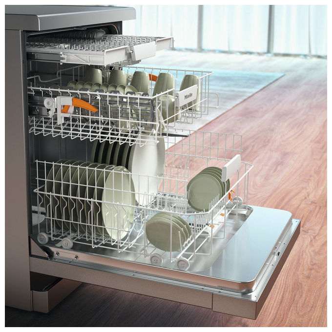 [ComeNuovo] Miele G 5611 SC CLST Lavastoviglie Libera Installazione 14 Coperti Silver
