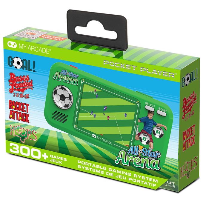 My Arcade All Star Arena Console Portatile con 307 Giochi