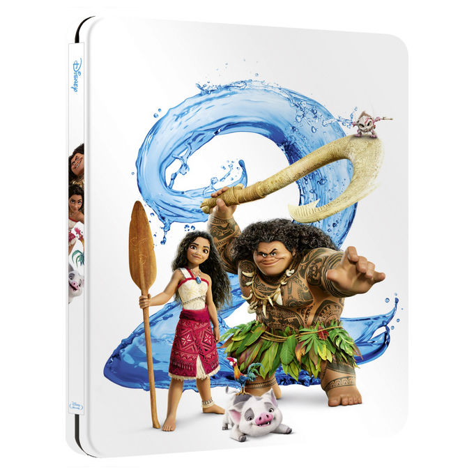 Disney Oceania 2 Steelbook Blu-ray Animazione Area 2