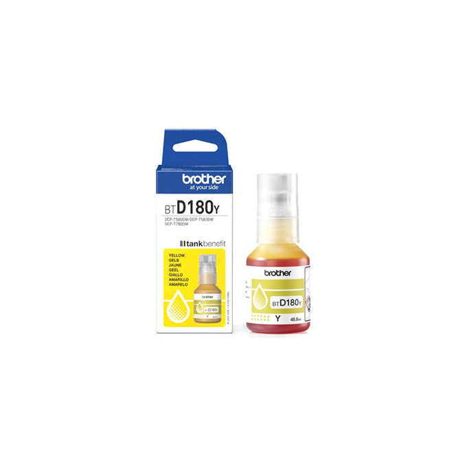 Brother Ricarica Inchiostro Giallo 5000 Pagine BT-D180Y
