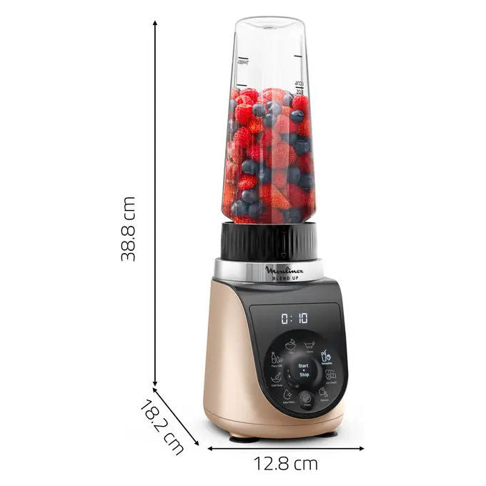 Moulinex Blend Up Frullatore Potente 1000W 8 Programmi Automatici
