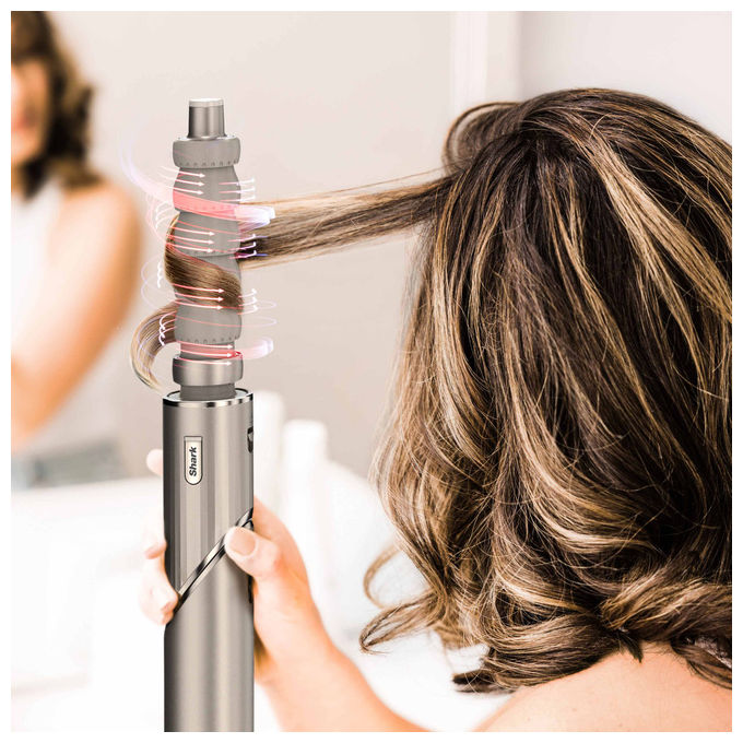 Shark FlexStyle Asciugacapelli Multistyler 5 Accessori Champagne