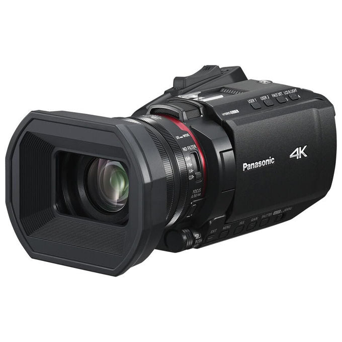 Panasonic, Videocamera Palmare 4K Ultra HD, 8,29 MP MOS, Zoom 24x