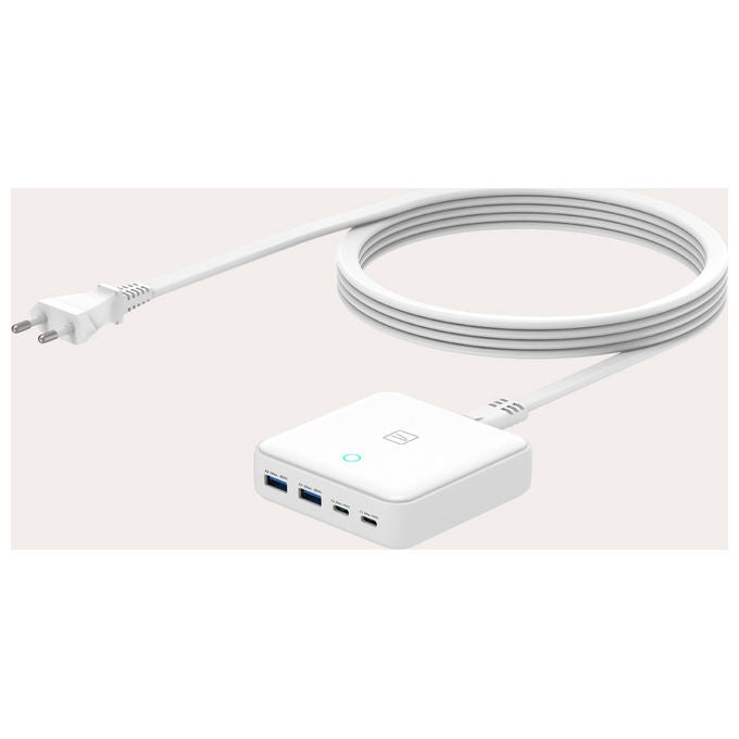 Tucano Caricabatterie Universale 65W Ricarica Rapida Bianco