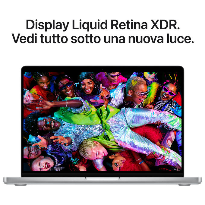 Apple MacBook Pro 14'' Chip M5 10 Core CPU GPU 16GB RAM 512GB SSD Argento