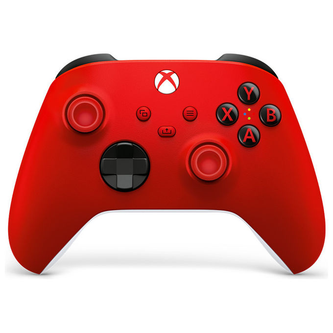 Microsoft Gamepad Wireless Rosso Bianco Bluetooth Analogico Digitale