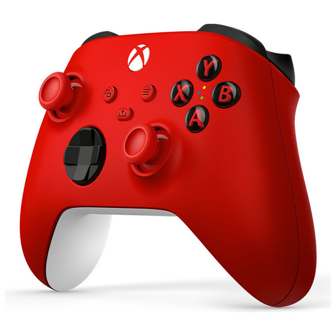 Microsoft Gamepad Wireless Rosso Bianco Bluetooth Analogico Digitale