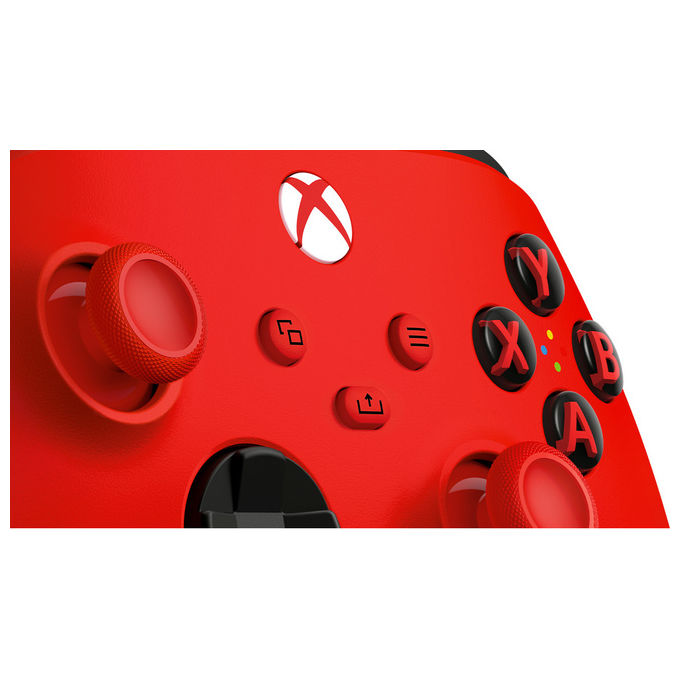 Microsoft Gamepad Wireless Rosso Bianco Bluetooth Analogico Digitale