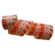Gametekk Rotolo Etichette Sconto 50% 4000 Pezzi