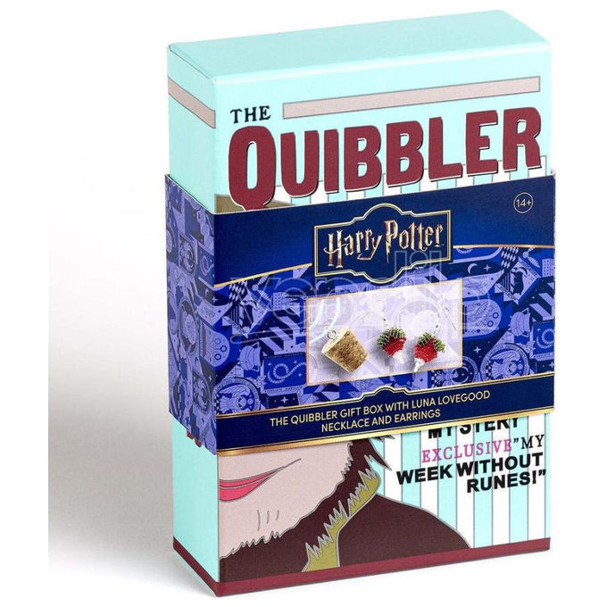 The Carat Shop Harry Potter Set Collana e Orecchini Luna Lovegood Metallo