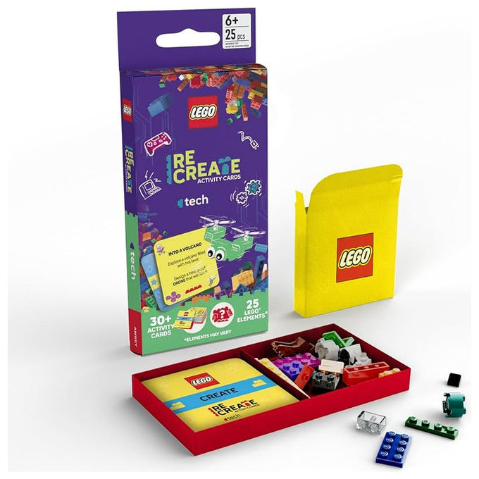Lego Espositore da Banco Vuoto Recreate Activity Cards S1