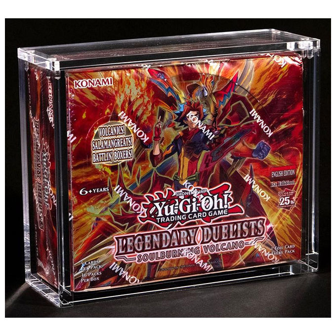 The Acrylic Box Protezione Yu-Gi-Oh Box 36 Buste Cristallina