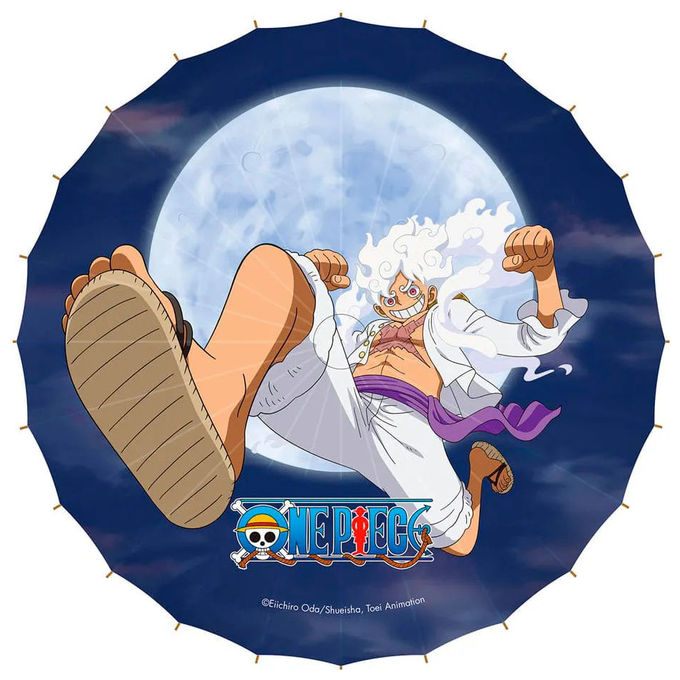 Sakami Merchandise Ombrello Parasole di Carta One Piece Monkey D. Luffy e Yamato