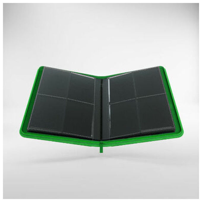 Gamegenic Album Porta Carte Zip-Up 8 Tasche Verde