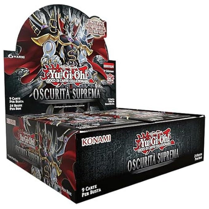 Yu-Gi-Oh!, Oscurita' Suprema, Box Booster, 24 Buste, Italiano