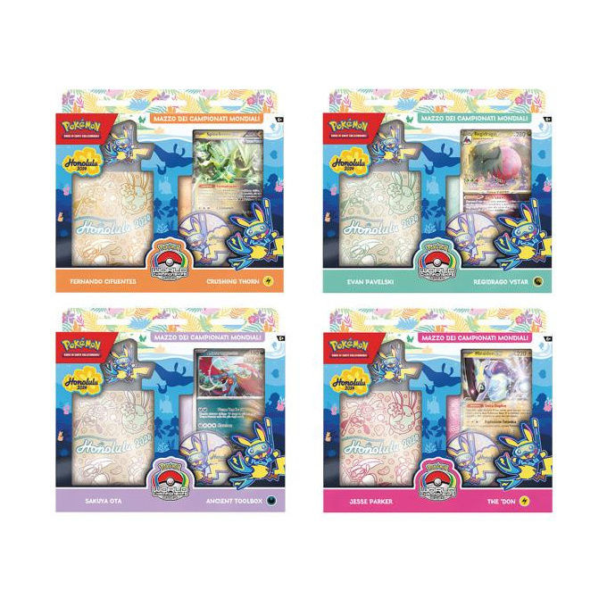 The Pokemon Company Mazzo Carte Campionati Mondiali 2024