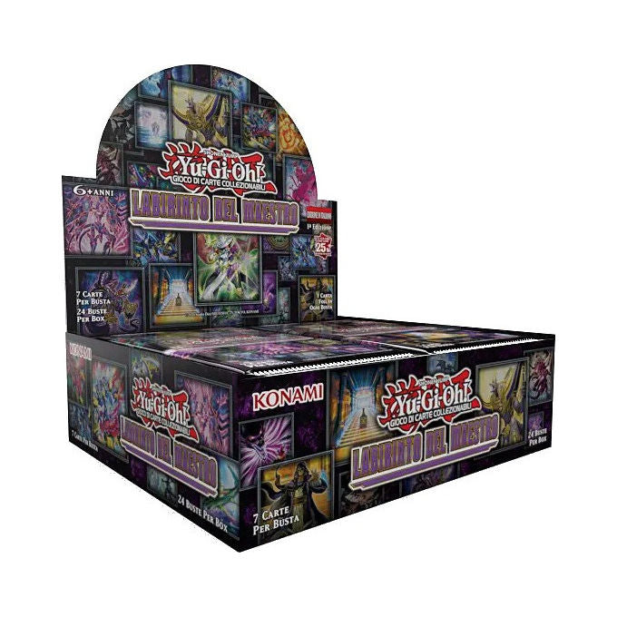 Yu-Gi-Oh! Labirinto del Maestro Box 24 Buste 1a Edizione ITA